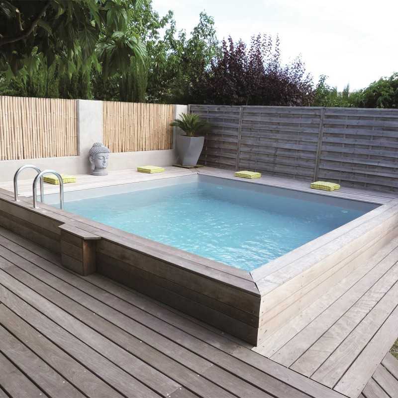 Pack Piscine Bois SOLTA + PAC 60m³ + Bâche Offerte | Piscines Water'clip | Avospas