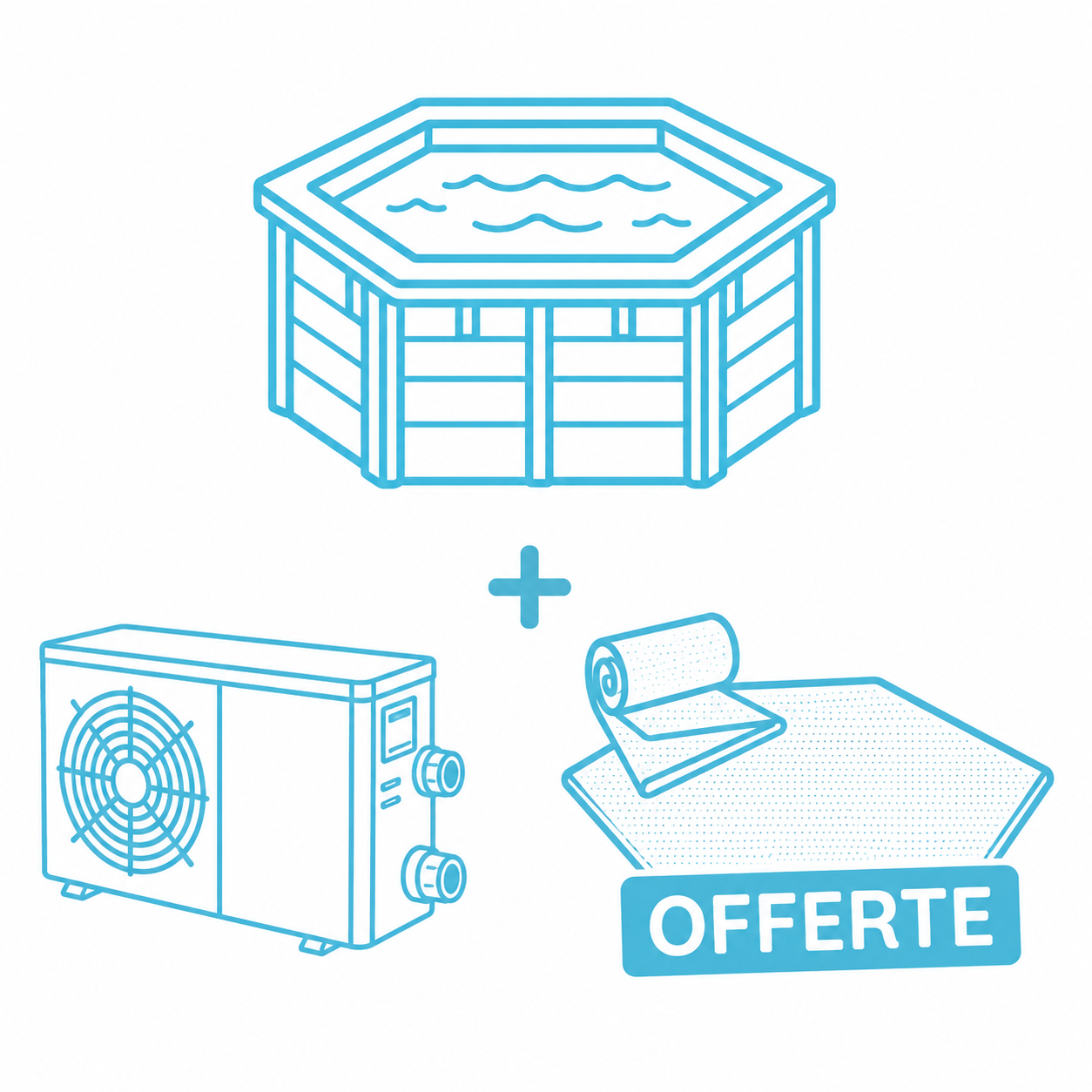 Pack de 4 filtres